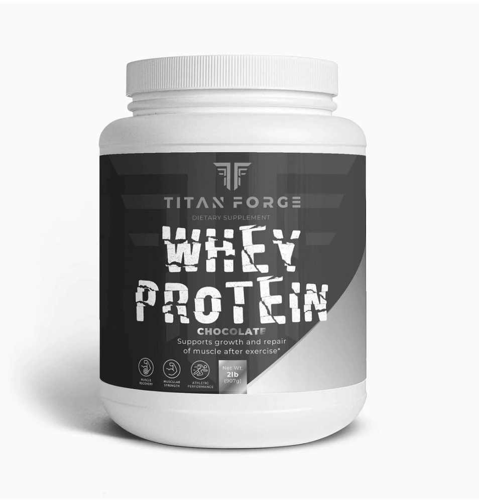 How To Build Muscle Using Our Whey Protein - Titan Forge